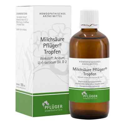 Milchsaeure Pflueger Tropfen 100 ml od Homöopathisches Laboratorium Ale PZN 01222406
