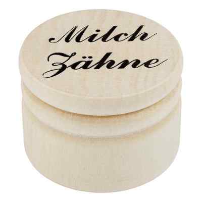 Milchzahndose Holz 3,5 cm