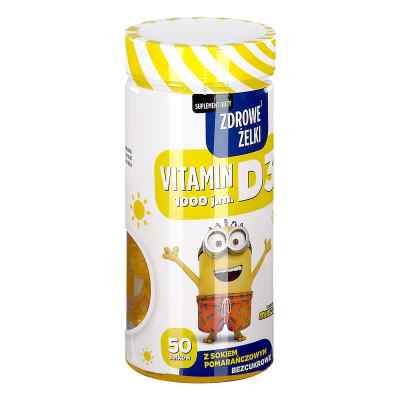 Minionki Vitamin D3 1000 j.m. Zdrowe Żelki