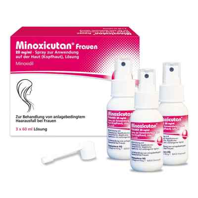 Minoxicutan Frauen 20 mg/ml spray 3X60 ml od DERMAPHARM AG PZN 12724743