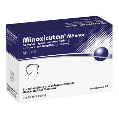 Minoxicutan Männer 50 mg/ml spray 3X60 ml od DERMAPHARM AG PZN 12724795