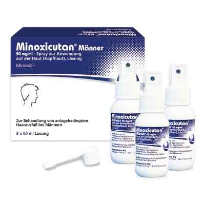 Minoxicutan Männer 50 mg/ml spray 3X60 ml od DERMAPHARM AG PZN 12724795