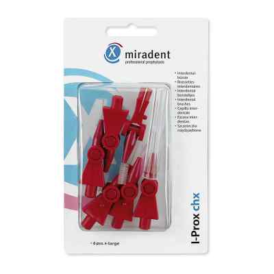 Miradent I-prox Chx bordeaux 6 szt. od Hager Pharma GmbH PZN 00452185