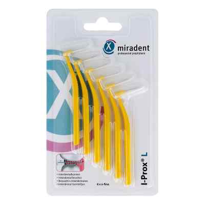 Miradent Interdentalbürste I-prox L 0,5 mm gelb 6 szt. od Hager Pharma GmbH PZN 11597478