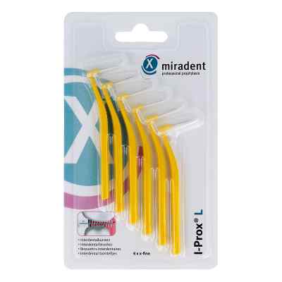 Miradent Interdentalbürste I-prox L 0,5 mm gelb