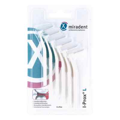 Miradent Interdentalbürste I-prox L 0,6 mm weiss