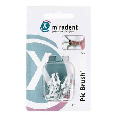 Miradent Interd.pic-brush Ersatzb.fein weiss 12 szt. od Hager Pharma GmbH PZN 03430758