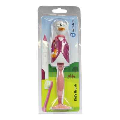 Miradent Kid Brush Zahnbuerste Ente rosa