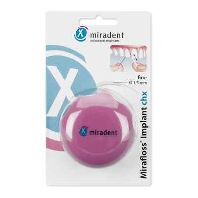 Miradent Mirafloss Implant chx fine 50X15 cm od Hager Pharma GmbH PZN 01163690