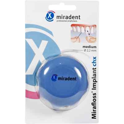 Miradent Mirafloss Implant chx medium 50X15 cm od Hager Pharma GmbH PZN 01163709