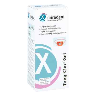Miradent Tong Clin żel do czyszczenia języka 50 ml od Hager Pharma GmbH PZN 03814849