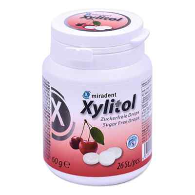 Miradent Xylitol Drops Cherry Dose 60 g od Hager Pharma GmbH PZN 19851485