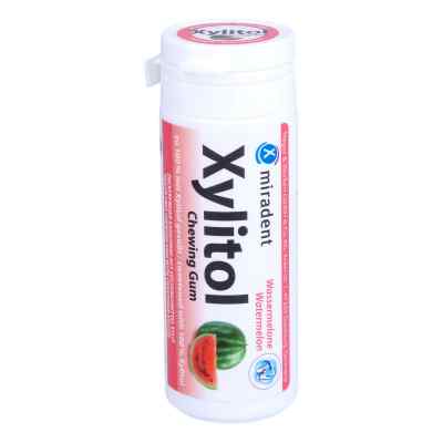 Miradent Xylitol Wassermelone guma 30 szt. od Hager Pharma GmbH PZN 16573838