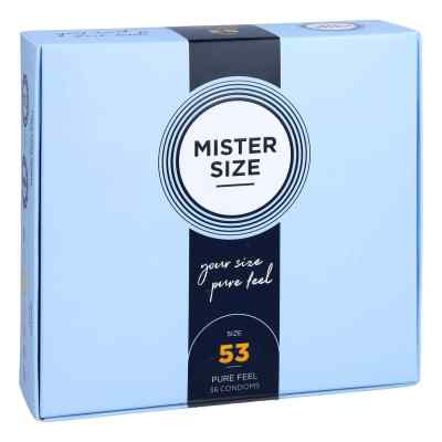 Mister Size 53 Kondome 36 szt. od IMP GmbH International Medical P PZN 14375838