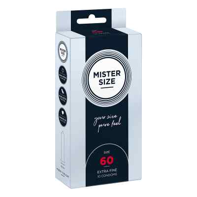 Mister Size 60 Kondome 10 szt. od IMP GmbH International Medical P PZN 14376068