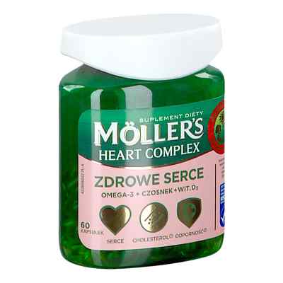 MÖLLER’S Complex Heart (Zdrowe Serce) kapsułki 60  od ORKLA HEALTH A/S PZN 08303881