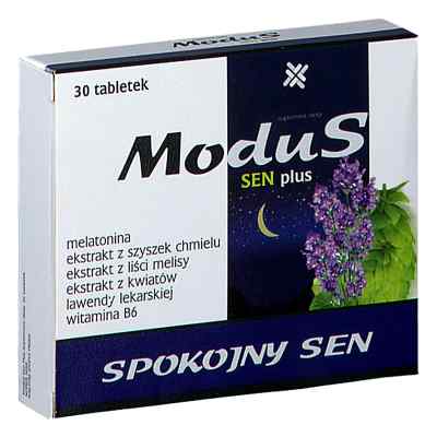 Modus Sen Plus tabletki 30  od PHARMACY LABORATORIES PZN 08303045