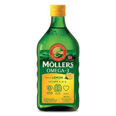Möller's Omega-3 Cytryna Olej 500 ml od Kyberg Pharma Vertriebs GmbH PZN 19745926