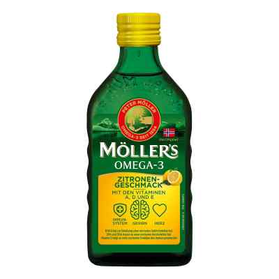 Möller's Omega-3 Zitronengeschmack tran