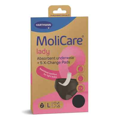 Molicare Lady Bielizna chłonna pod spód +5 wkładów rozmiar L