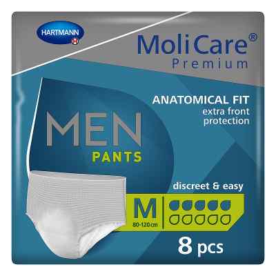 Molicare Premium Men Pants 5 Tropfen M 8 szt. od PAUL HARTMANN AG PZN 14022413