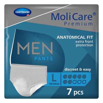 Molicare Premium Men Pants 7 Tropfen L 7 szt. od PAUL HARTMANN AG PZN 14022488