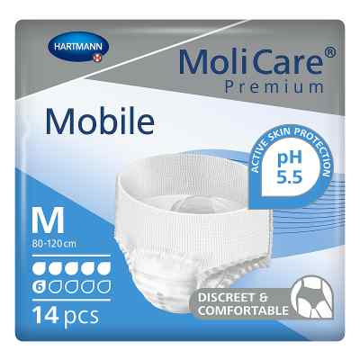 Molicare Premium Mobile 6 Tropfen Größe m 14 szt. od PAUL HARTMANN AG PZN 13476862
