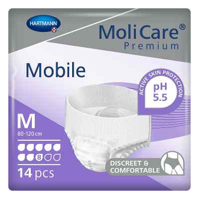 Molicare Premium Mobile 8 Tropfen Größe m 14 szt. od PAUL HARTMANN AG PZN 13476945