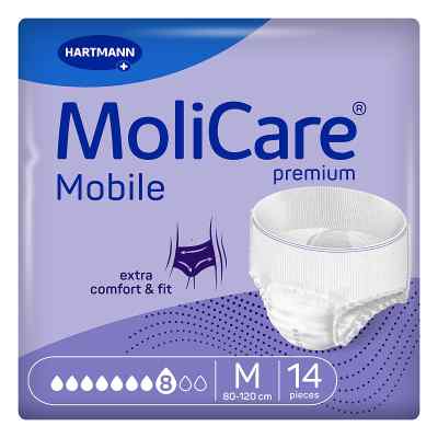 Molicare Premium Mobile 8 Tropfen Größe m 14 szt. od PAUL HARTMANN AG PZN 17936556