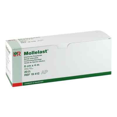 Mollelast 8cmx4m biały