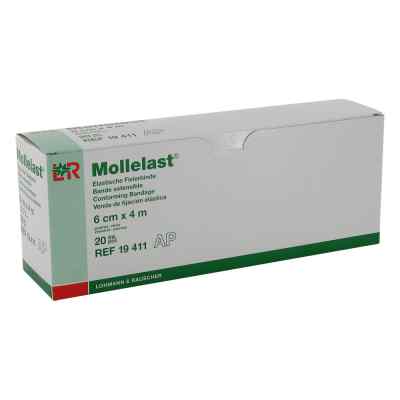 Mollelast Binden weiss 6cmx4m