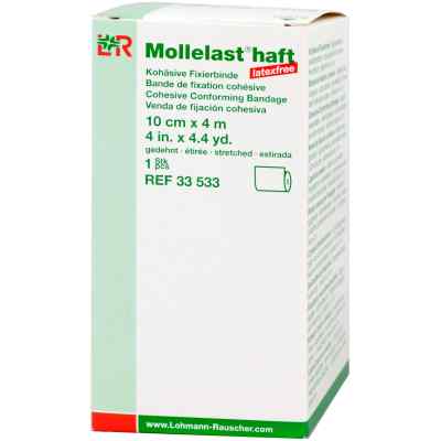 Mollelast haft Binden latexfrei 10 cmx4 m weiss