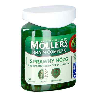 Moller's Brain Complex kapsułki 60  od ORKLA HEALTH A/S PZN 08303449