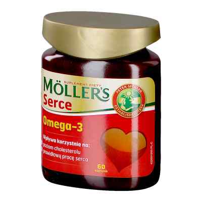 Mollers Serce Omega 3 kapsułki 60  od AXELLUS PZN 08300417