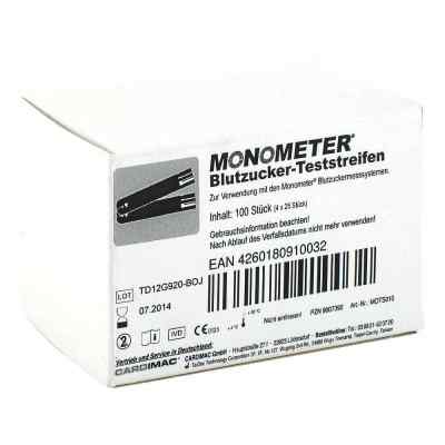 Monometer Teststreifen 4X25 szt. od CARDIMAC GmbH PZN 09007392