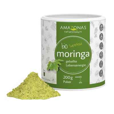 Moringa 100% Bio Pur proszek 200 g od AMAZONAS Naturprodukte Handels G PZN 11484633