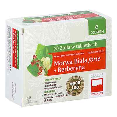 Morwa Biała Forte + Berberyna tabletki