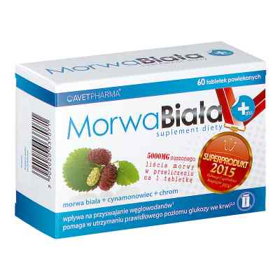 Morwa Biała Plus 60  od AVET PHARMA SP. Z.O.O. PZN 08301230