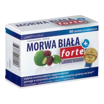 Morwa Biała Plus Forte tabletki 60  od AVET PHARMA SP. Z.O.O. PZN 08301039