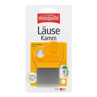 Mosquito Nissenkamm Metall mit Lupe 1 szt. od WEPA Apothekenbedarf GmbH & Co KG PZN 01873902