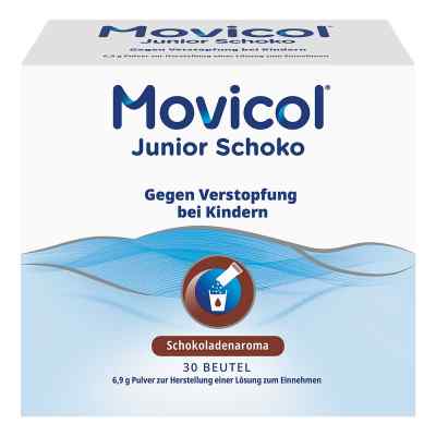 Movicol Junior czekoladowy proszek w saszetkach 30X6.9 g od Norgine GmbH PZN 09086865