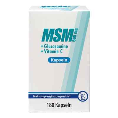 MSM 500 mg + Kapsułki Glukozaminy
