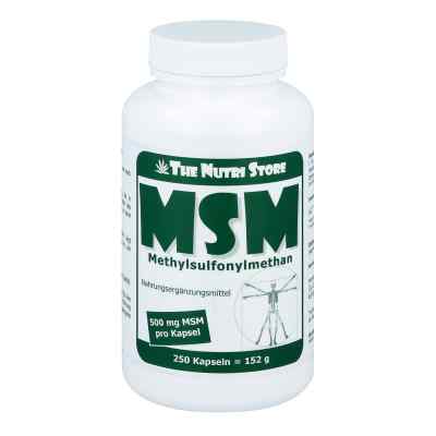 Msm 500 mg Methylsulfonylmethan Kapsułki 250 szt. od Hirundo Products PZN 05987815