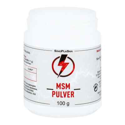 Msm Pulver Pur 99,9% Methylsulfonylmethan 100 g od SinoPlaSan GmbH PZN 14210178
