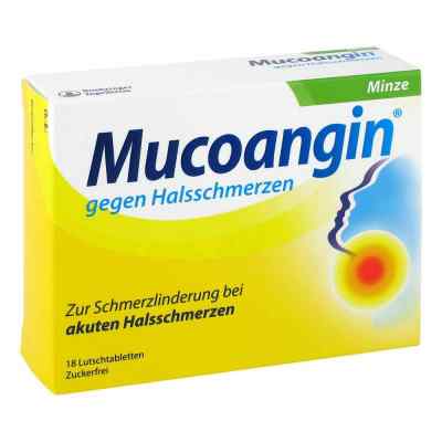 Mucoangin Minze 20 mg pastylki do ssania 18 szt. od A. Nattermann & Cie GmbH PZN 06129947