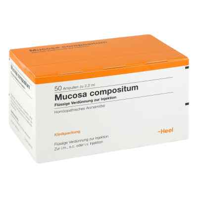 Mucosa Compositum ampułki do iniekcji 50 szt. od Biologische Heilmittel Heel GmbH PZN 04313581