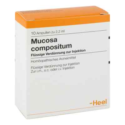 Mucosa Compositum amupłki 10 szt. od Biologische Heilmittel Heel GmbH PZN 04313575