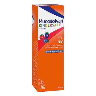 Mucosolvan 30 mg/5 ml syrop dla dzieci 250 ml od A. Nattermann & Cie GmbH PZN 02808002