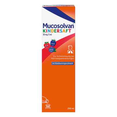 Mucosolvan 30 mg/5 ml syrop dla dzieci 250 ml od A. Nattermann & Cie GmbH PZN 02808002