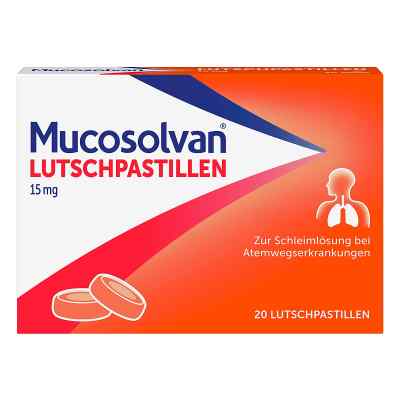 Mucosolvan Lutschpastillen 20 szt. od A. Nattermann & Cie GmbH PZN 08648479